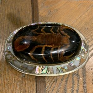 Scorpion belt buckle